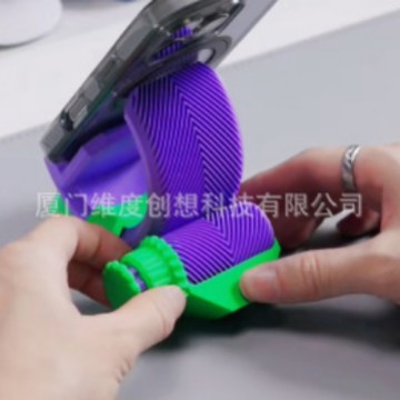 Transfronteriza explosión impresa en 3D Gear Phone Stand Herringbone Gear Phone Stand