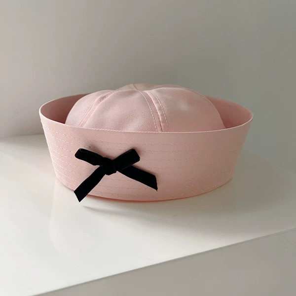 With bow, fuchsia