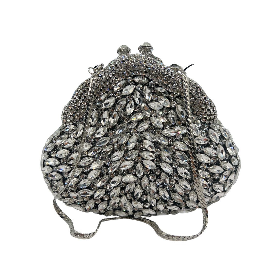 Bolso de piedra transfronterizo nuevo diamante conchas de diamante hueco bolso de fiesta reunión anual bolso de mujer bolso de mano