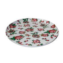 厂家定制马口铁圆形水果托盘 酒吧KTV啤酒饮料托盘 RAW卷烟操作盘