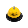 Dongguan manufacturer direct selling bar, handicraft manual meal bell restaurant, color bell metal crafts