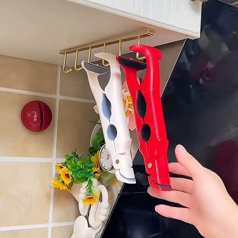 防烫夹取碗夹厨房硅胶开瓶器三合一夹盘夹碗两用防滑碗钳家用工具|undefined