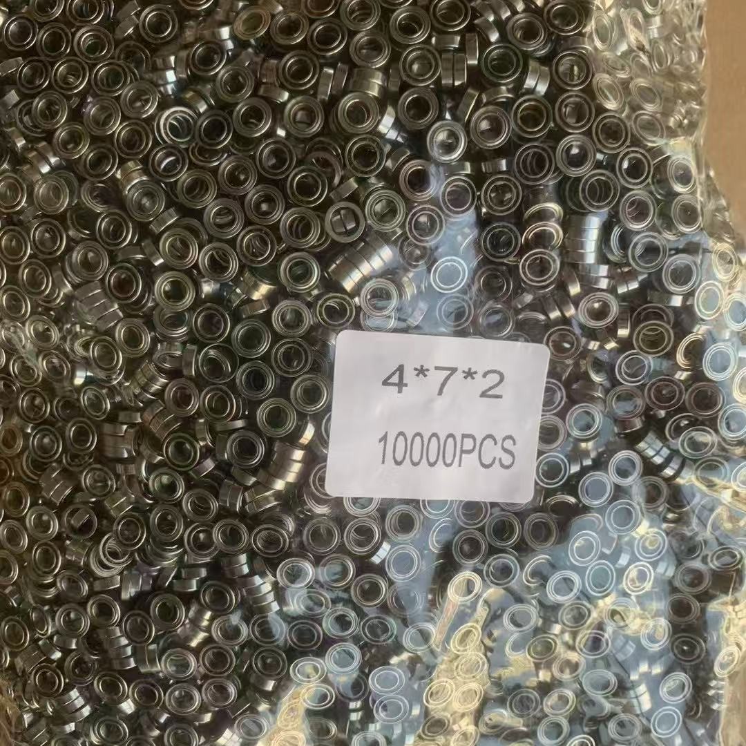 进  口拆机二手  MR74开式  MR74/2.9 4X7x2.9 x1.6 x1.8玩具轴承