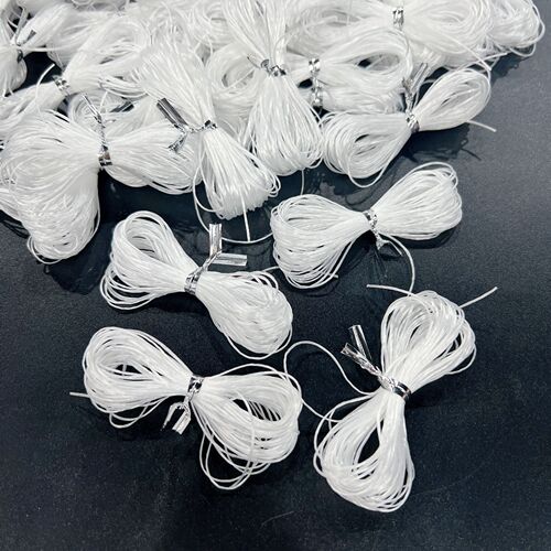 Factory direct supply necklace bracelet string bead material 8-shaped crystal thread elastic thread prayer beads thread transparent beading thread