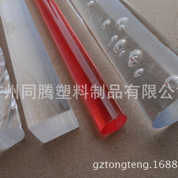 供应高质量压克力双色线棒 压克力棒 有机玻璃棒 亚克力型材