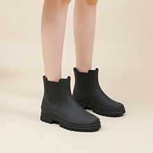 E 82701 TPE Chelsea Waterproof Boots ʱ����ѥ �羳ŷ��