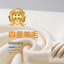 新品 四星抗起球羊毛混纺保暖亲肤柔软高端秋冬色纱袜子纱线现货
