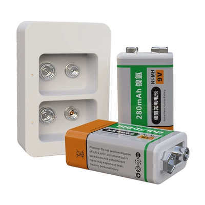 Dual-Slot Charger Smoke Alarm | Hibrid akkumulyator batareyaları