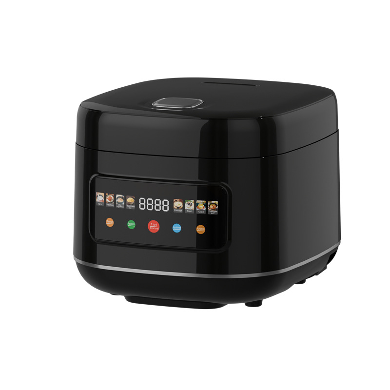 Olla arrocera mini transfronteriza, antiadherente, electrodoméstico inteligente multifuncional, vaporera y cocina todo en uno, de plástico, estándar estadounidense 110V.