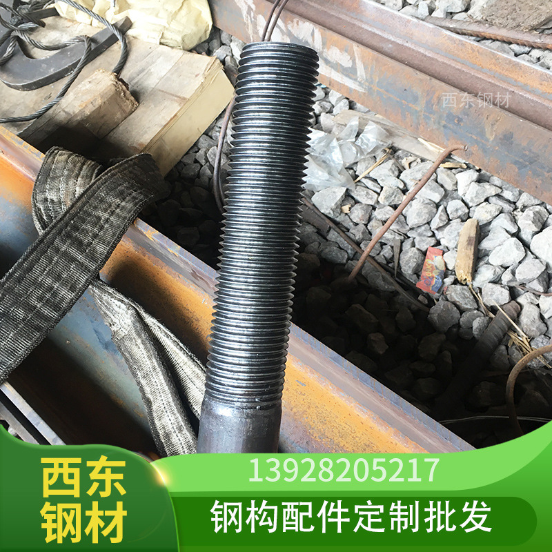 热镀锌地脚螺栓 M33钢结构预埋件 潮州 平远 生产厂家批发加工