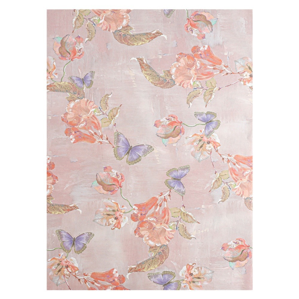 Papel de embalaje Xiyu Nuevo papel de arte de jardín romántico Papel de estilo floral Material de embalaje de flores impermeable al por mayor
