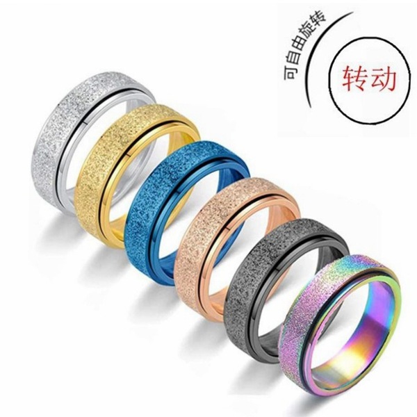 matte ring stainless steel