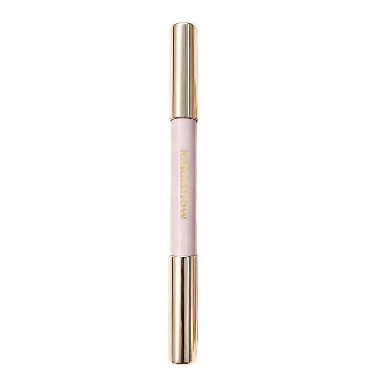 Kakashow Luz sin imperfección doble pluma de efecto facial brillante textura sedosa doble pluma de bloqueador