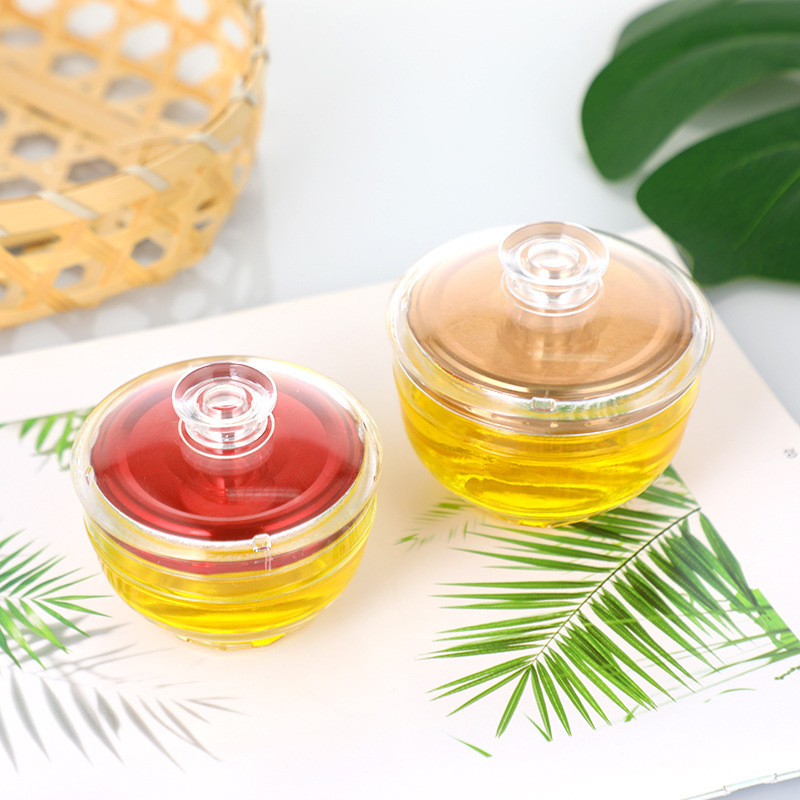 厂家批发透明圆形玻璃瓶鱼胶瓶燕窝瓶鲜炖带盖分装瓶密封罐蜂蜜瓶