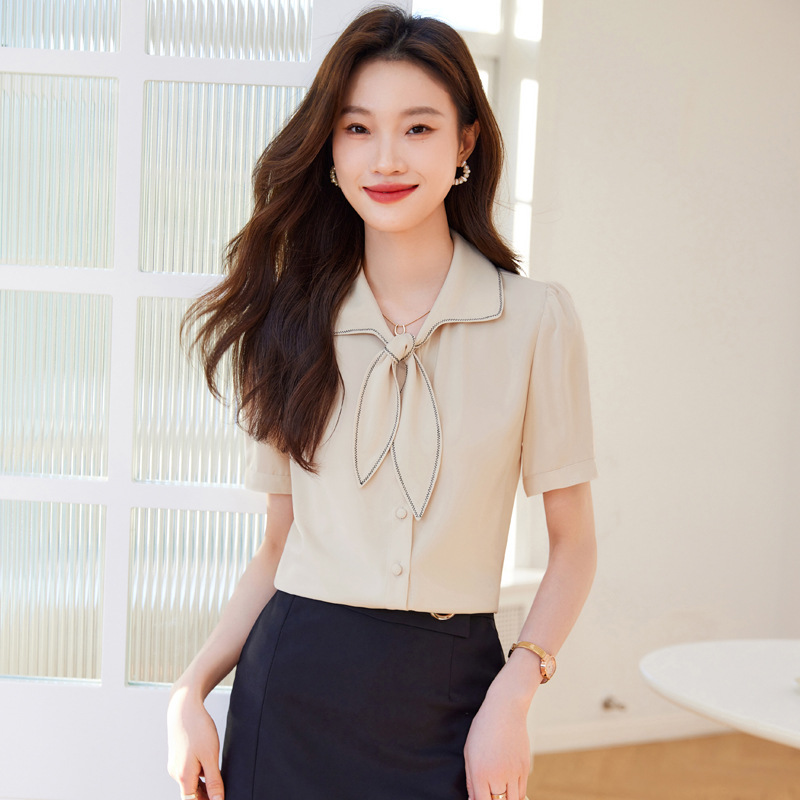 Shiffon summer shirt for work