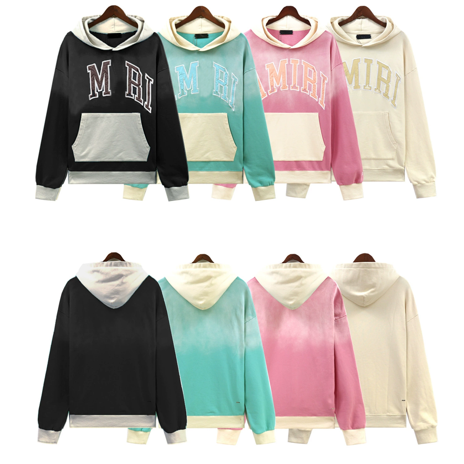 AMIRI осенняя стирка воды, чтобы сделать старые повседневные буквы