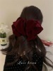 Demi-season hairgrip with bow, hair accessory, adds volume, 2022 collection