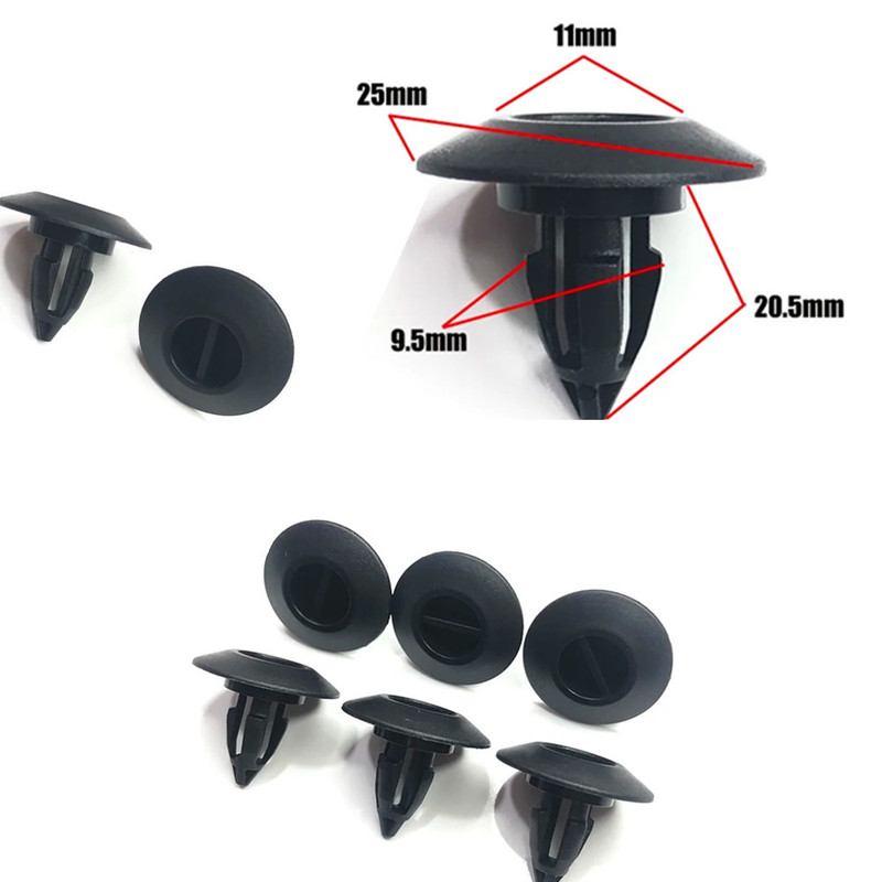 Car Door Side Skirt Decorative Strip Clip, Suitable for Bmw X5 X6 E70 F15 F85 E71