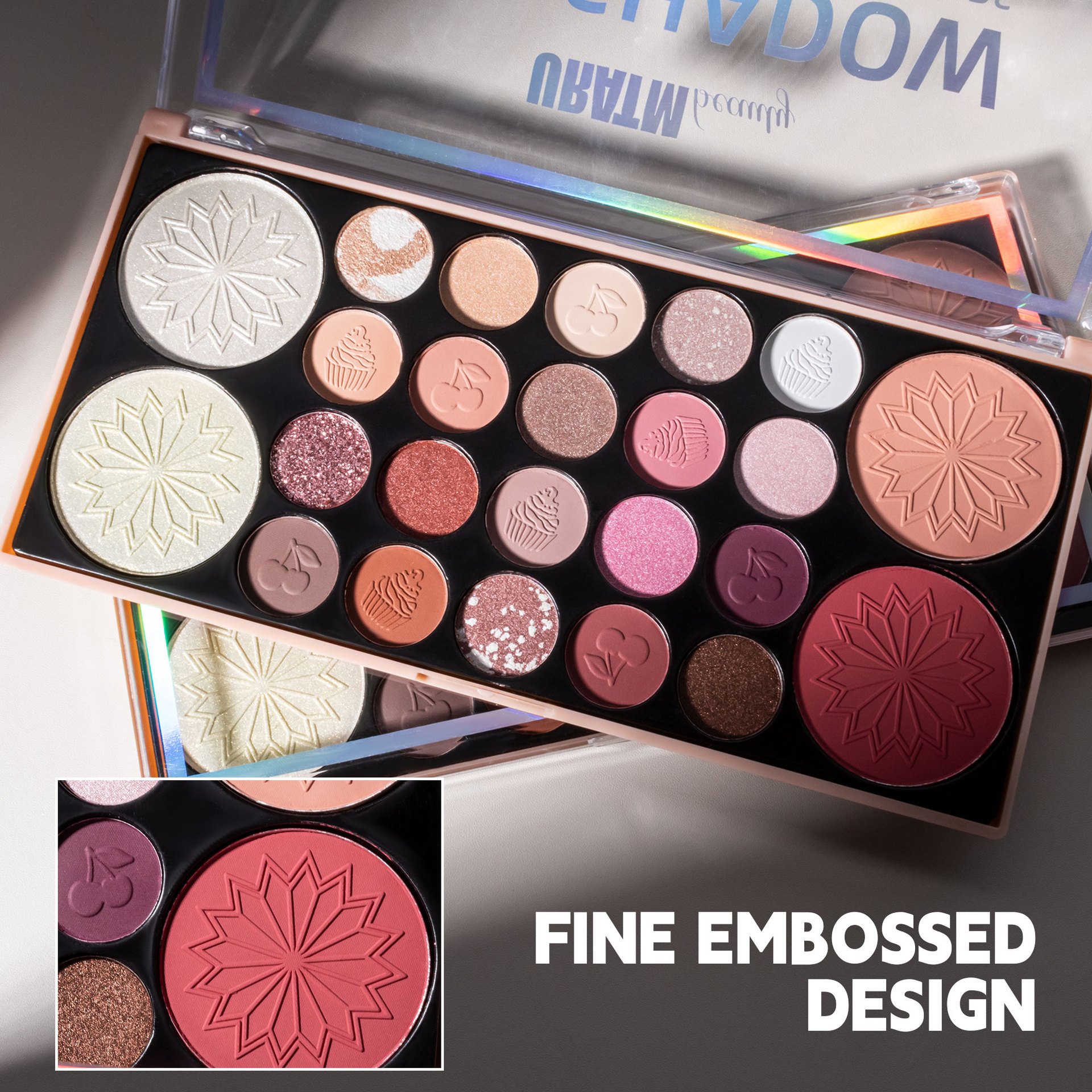 Cross-border bestseller: 24-color multi-functional all-in-one makeup palette, matte, pearlescent, eyeshadow, lipstick, blush, contour and highlight all in one undefined