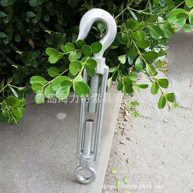 厂家供应 花篮螺丝螺栓 开体花兰 玛钢花篮 环钩铸造拉紧器