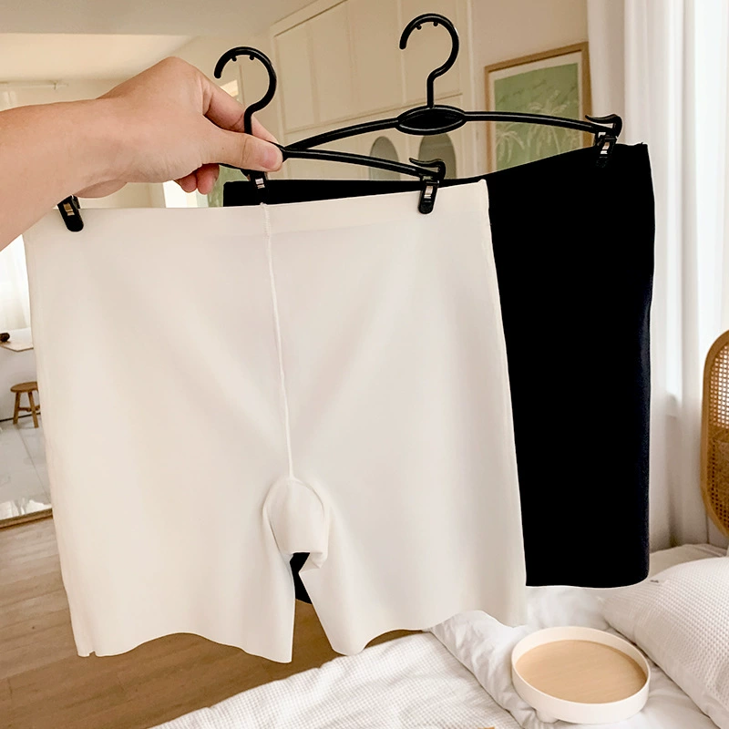 [Два в одном бесшовные защитные брюки] Ледяной шелк анти-гул