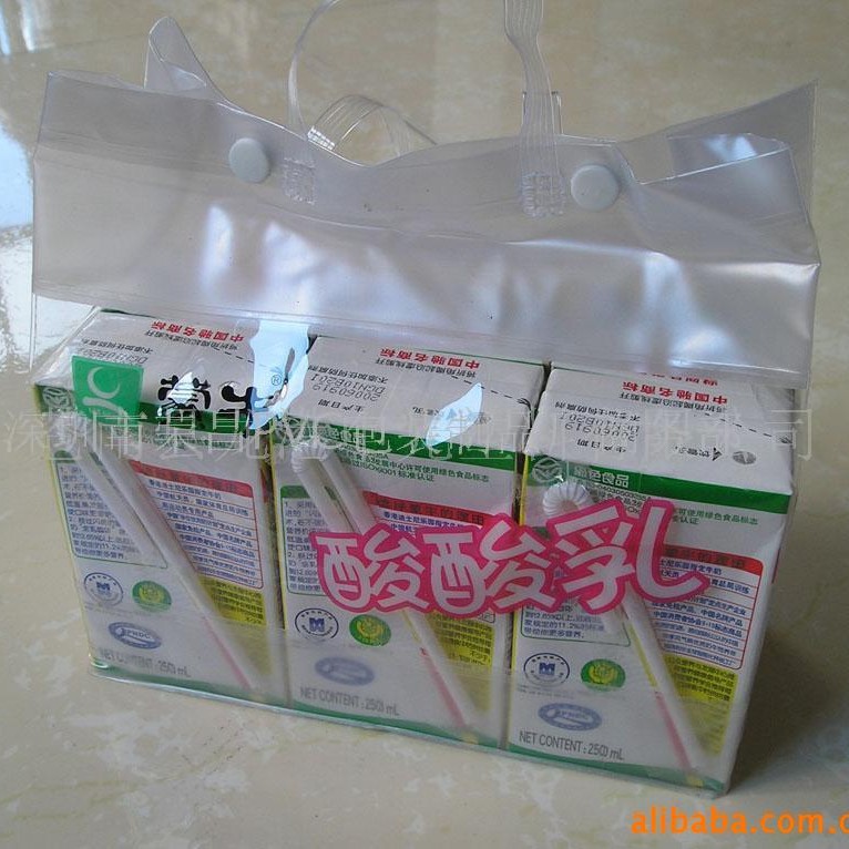 PVC透明环保食品袋 送礼食用品营养保健品包装袋