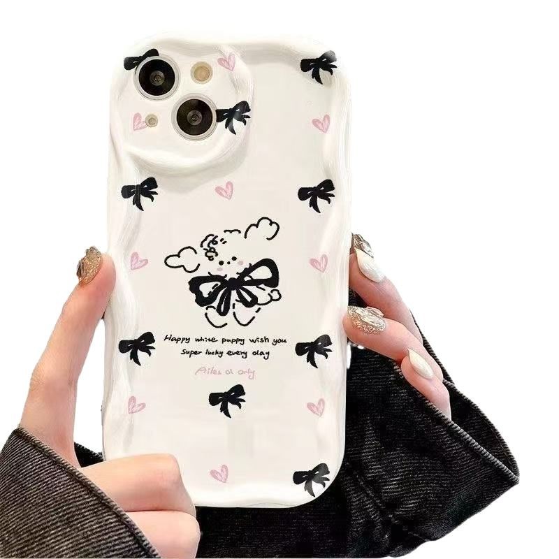 Funda linda para teléfono iphone16pro Apple 15 anti-caída 14 niña 13promax nuevo 12x dibujos animados