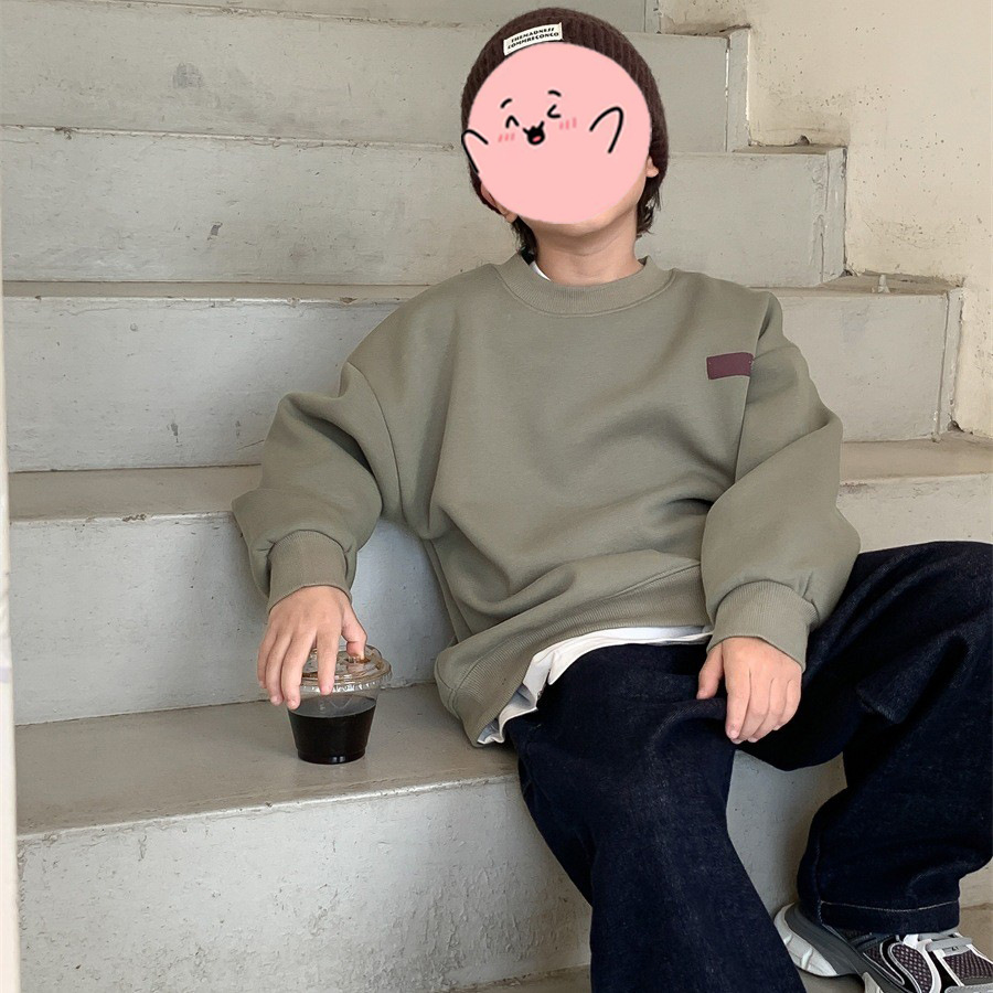 밀리터리 그린~양털 안감