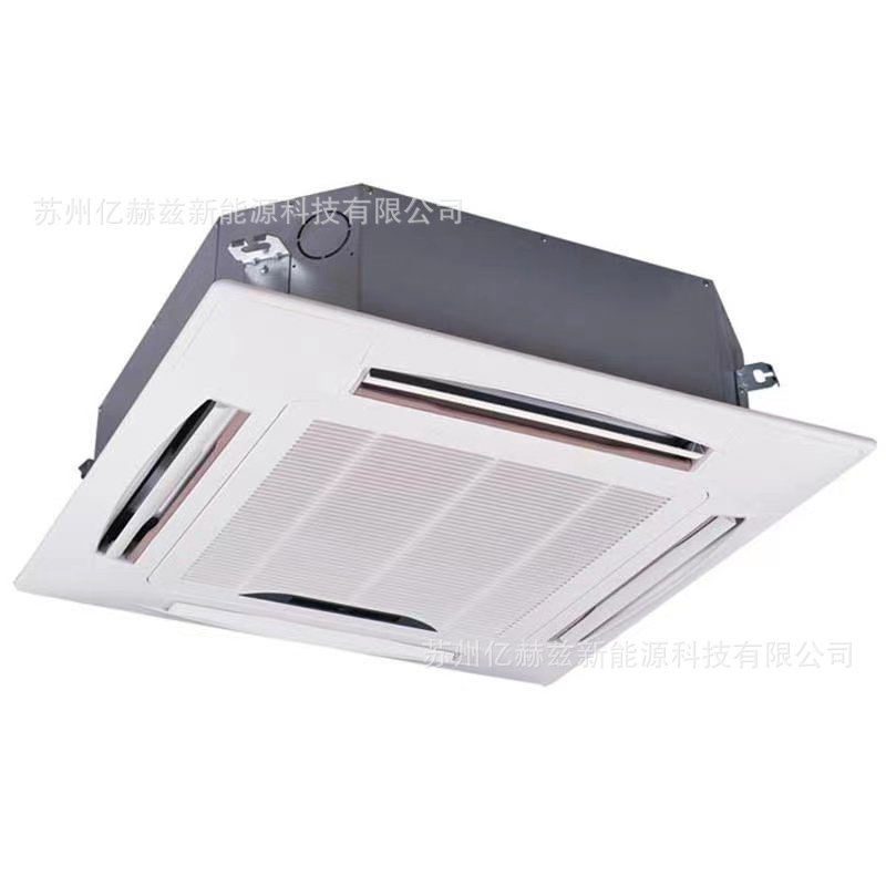 ACDC24000BTU/2Ton/3HP Aire acondicionado central de ahorro de energía solar fotovoltaica conectado a la red-Producto único sin tubo de cobre