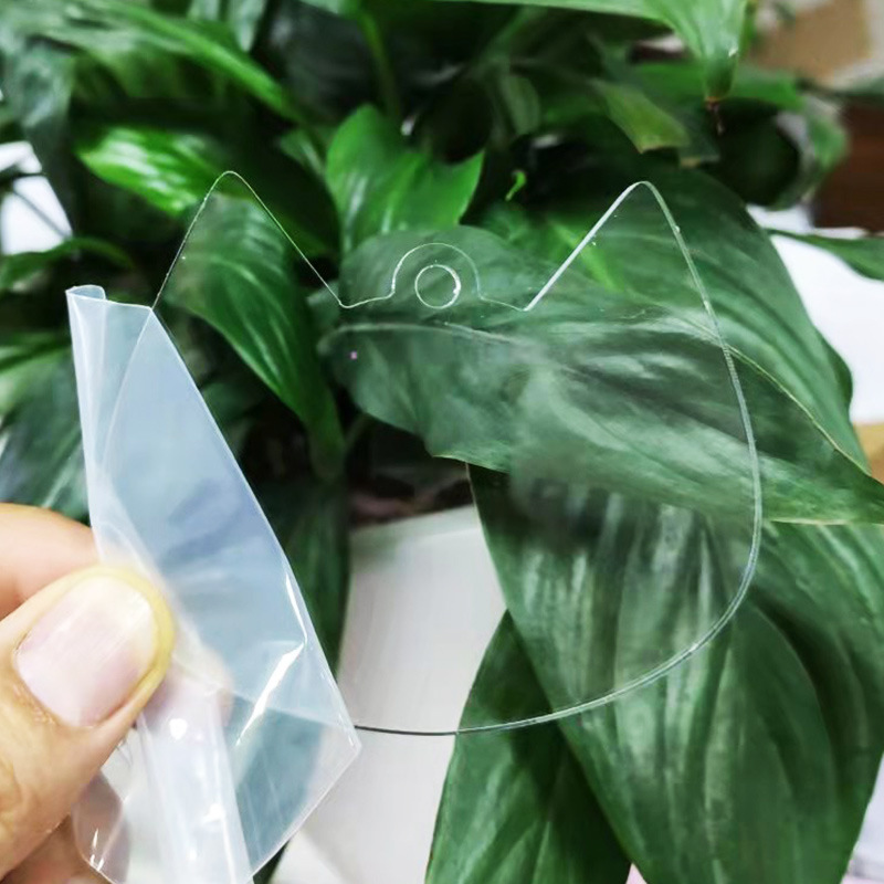 亚克力透明挂饰星芒装饰品星星猫头水滴透明片创意手工DIY原材料