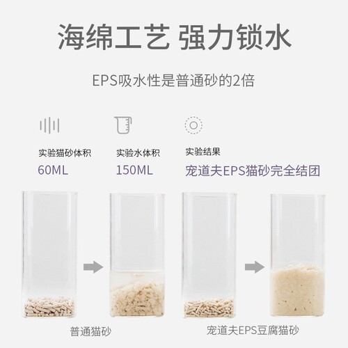 Petdofu Tofu Cat Litter Bulk Wholesale 6.5L Deodorizing Fast Clumping Mixed Tofu Litter Cat Cleaning Supplies