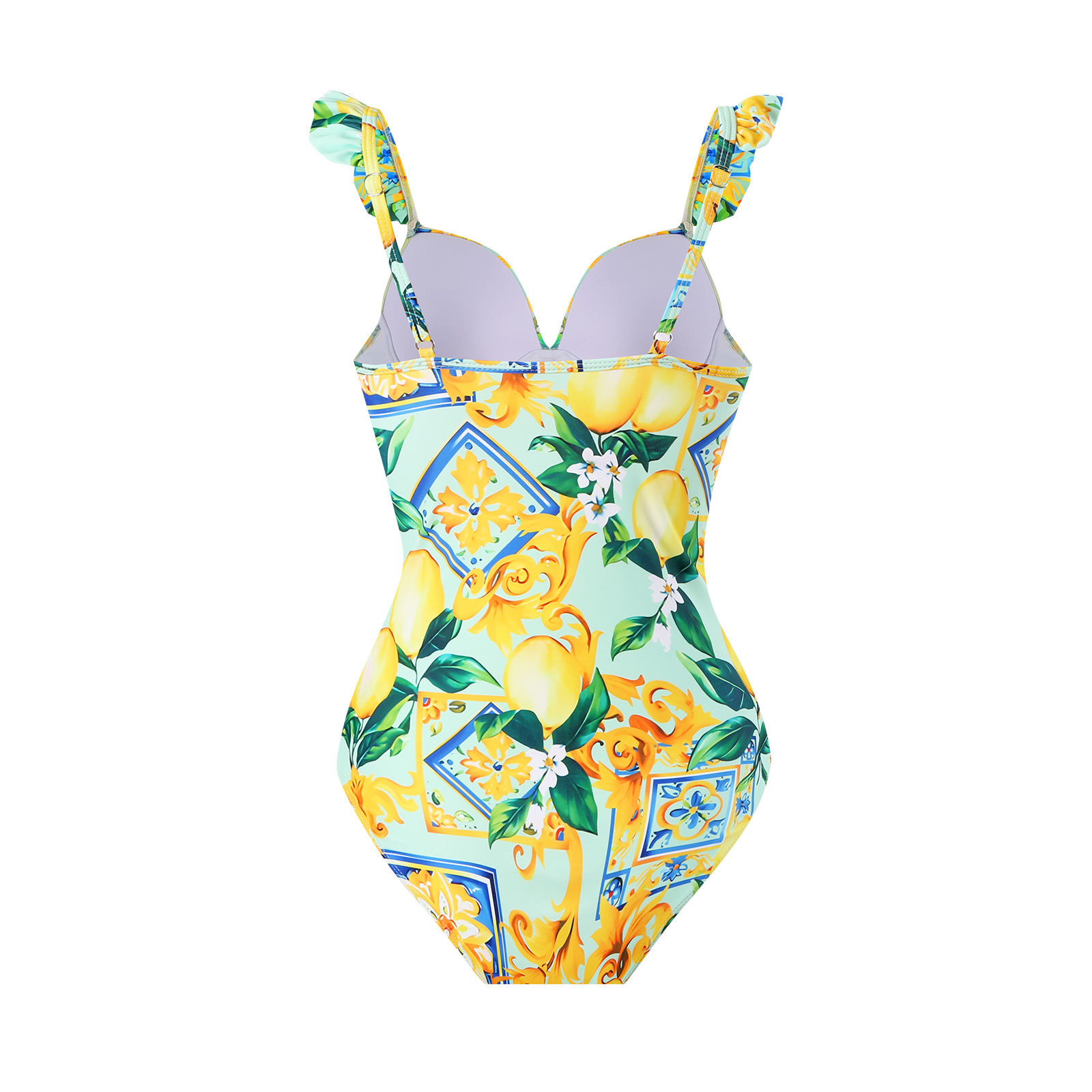 Women's Elegant Ditsy Floral 2 Pieces Set One Piece Swimwear display picture 3