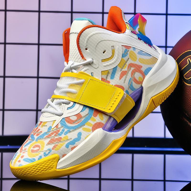 New Teenager Low-top sneaker Men's and Women's Spring and Summer Mesh Breathable Fashionable All-match Trendy Basketball Shoes