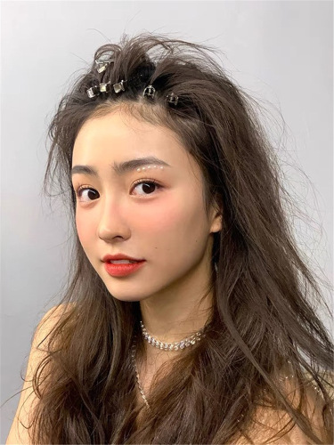 Root hair volumizing magic invisible hair clip bangs duckbill positioning clip makeup artist setting clip hair ornament hair pin