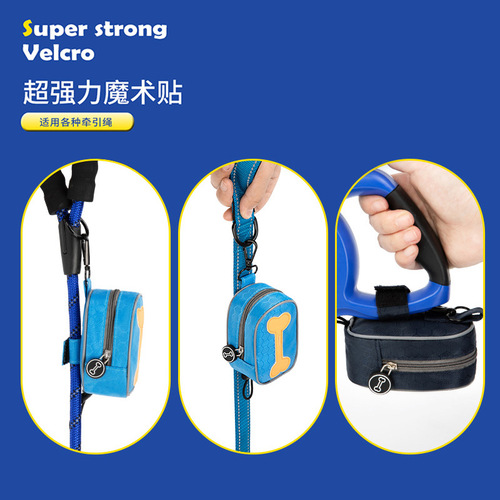New Product Pet Waste Bag Pouch for Dogs, Hands-Free Holder, Poop Scoop Dedicated Trash Bag Pet Waste Dispenser