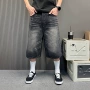 直筒美式夏季休闲七分裤