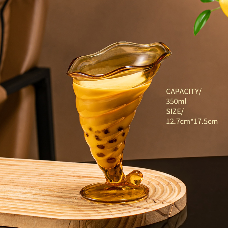 【앰버 소라 컵 350ml】