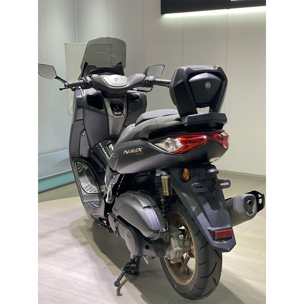 Suitable for 20-24 Yamaha Nmax155 Motorcycle Modification, Non-Destructive Installation of Rear Backrest and Waist Support Bracket