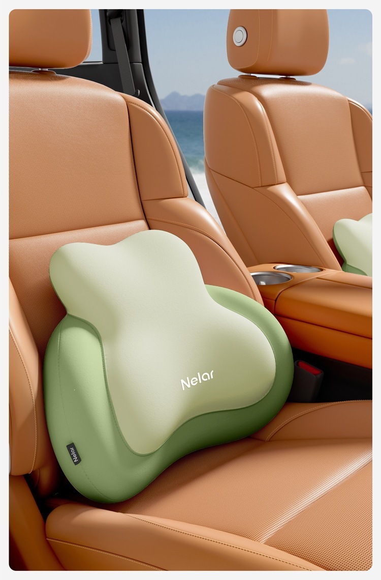 Nila Car Lumbar Support Cushion Seat Cushion Driver's Cushion for Long Hours of Driving Car Lumbar Cushion Other