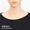Universal sweater, necklace stainless steel, pendant, chain for key bag , 750 sample gold