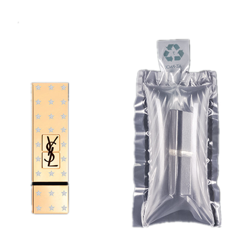 厂家直销口红唇膏精油化妆品眼影充气袋中袋缓冲气泡柱气柱袋包装