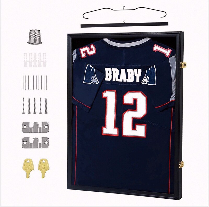 Cross Border Jersey Display Case Jersey Signature Display Framed Photo Frame Foot Basketball Dress Commemorative Frame