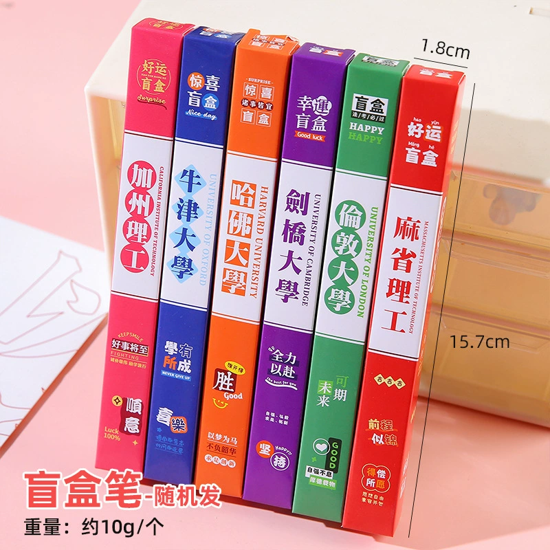 Роллер-ручка в стиле мультфильма, 0.5 мм, дизайн Blind-Box — подарок для детей