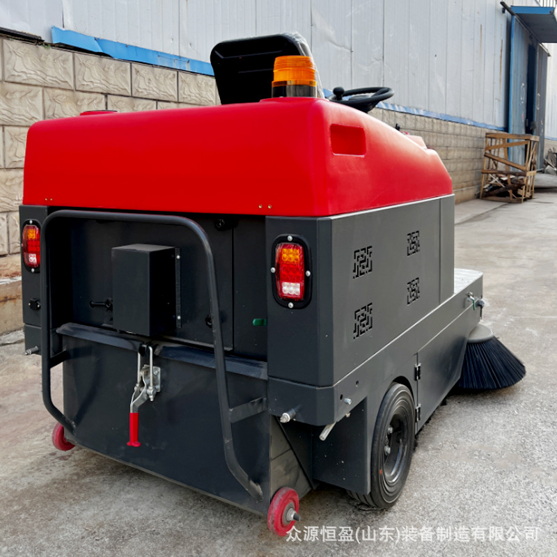 1400电动扫地车工厂小区驾驶扫地机市政道路清扫除尘座驾式扫路车