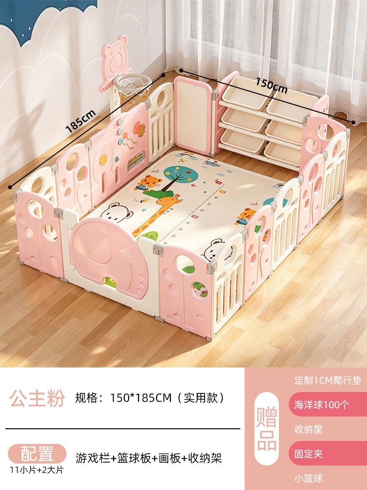 [barrera de juego para bebés barrera de protección infantil interior barrera de seguridad para niños en el suelo para el parque]