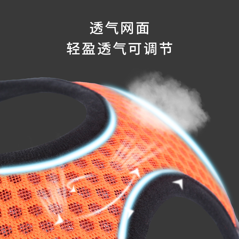 Correa para el pecho para mascotas, cuerda de tracción para perros, chaleco reflectante y transpirable, traje para el pecho y la espalda, cuerda para pasear al perro