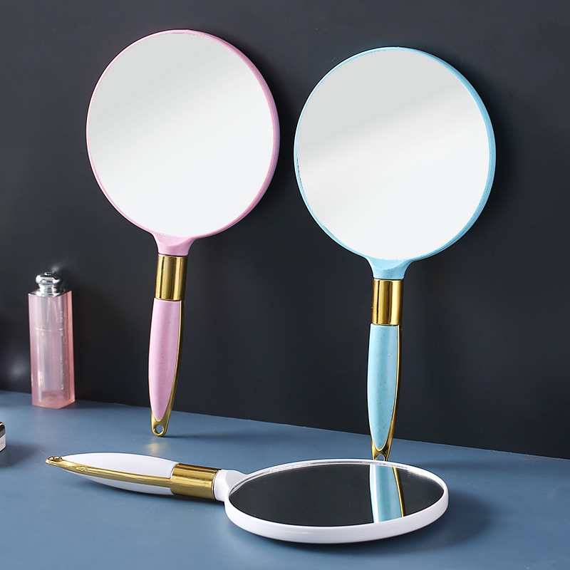 Handheld mirror, retro rostometer