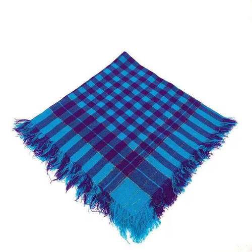 Knitted beanie scarf for women, thick and warm, suitable for middle-aged and elderly people, winter woolen scarf for women, traditional square headscarf