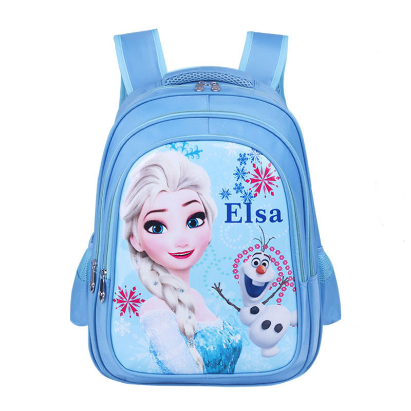 Frozen princesa Elsa kindergarten mochila niña bebé mochila chica Ultraman niños bolsa de dibujos animados