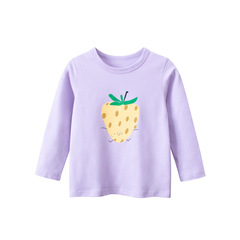 27home Children's Autumn 2024 New Products Korean Style Girls' Long-Sleeve T-Shirts Children's Base Shirt for One-Time Dropshipping on Instagram